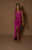 RIVIERA DRESS FUCHSIA