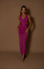 RIVIERA DRESS FUCHSIA