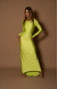 CLOSED WET DRESS LIME