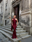 WET DRESS WINE RED - GardeRobe