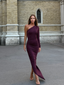 AYLA DRESS BURGUNDY - GardeRobe