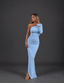 AYLA DRESS BABY BLUE