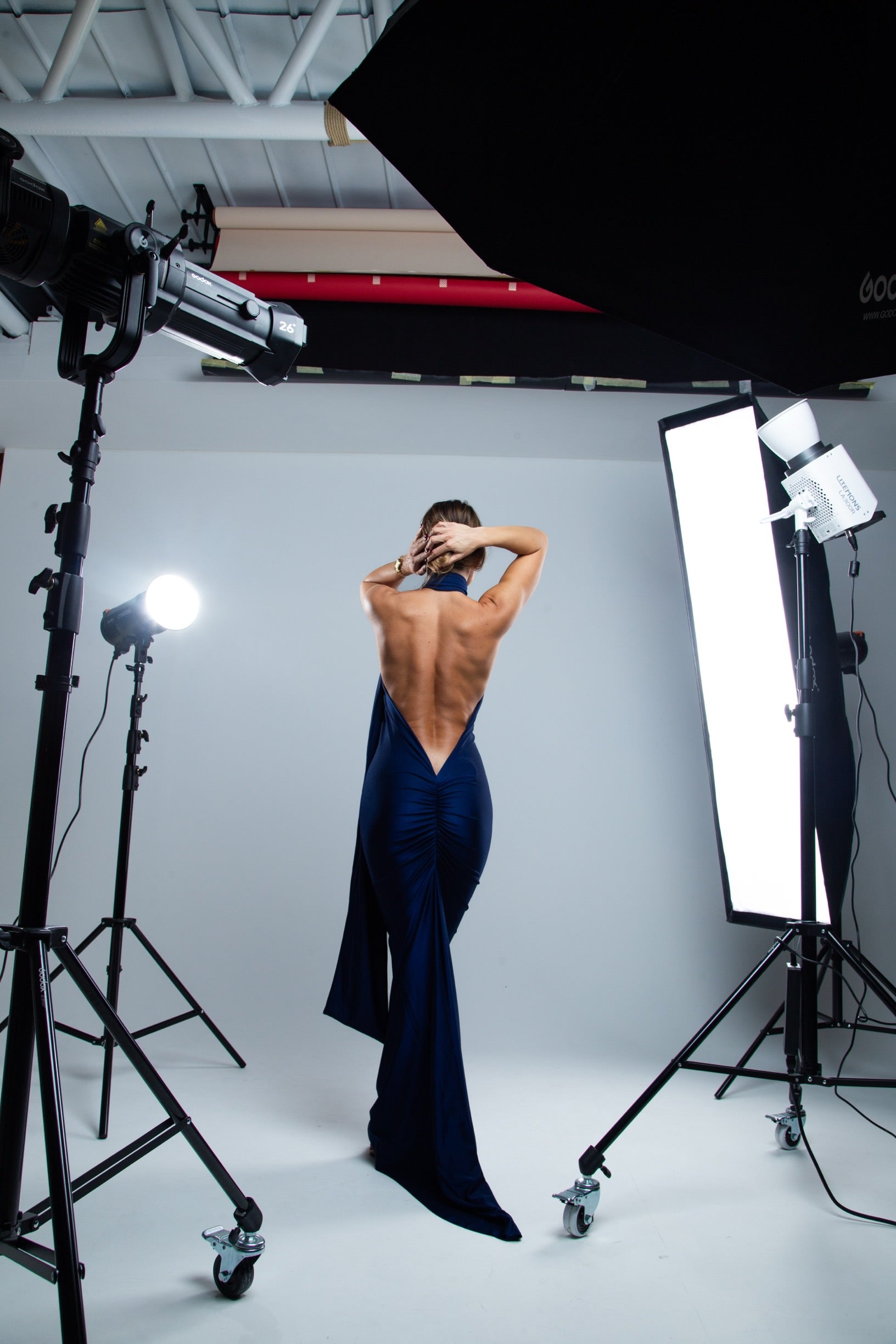 WET DRESS MIDNIGHT BLUE