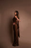 GLOW DRESS CHOCO - GardeRobe