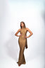 WET DRESS DARK GOLD - GardeRobe