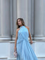 NIA DRESS SKY BLUE