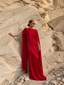 NADIA DRESS RED