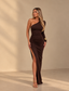 AYLA DRESS BROWN
