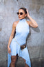 ONYX DRESS baby blue - GardeRobe