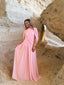 NIA DRESS SOFT ROSE - GardeRobe