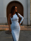 AYLA DRESS BABY BLUE