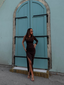AYLA DRESS BROWN