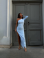 AYLA DRESS BABY BLUE