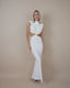 TWIST DRESS WHITE