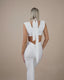 TWIST DRESS WHITE