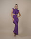 TWIST DRESS PURPLE