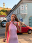 WET DRESS BABY PINK - GardeRobe