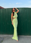 WIST DRESS PISTACHIO