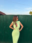 WIST DRESS PISTACHIO