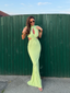 WIST DRESS PISTACHIO
