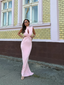 WIST DRESS BABY PINK - GardeRobe