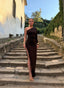 AYLA DRESS BROWN - GardeRobe