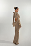 AURA DRESS SAND - GardeRobe
