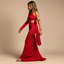 AMAYA DRESS red