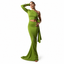AMAYA DRESS PISTACHIO