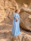 NADIA DRESS baby blue - GardeRobe