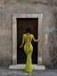 AURA DRESS PISTACHIO