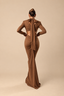 AURA DRESS CAMEL