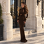 AURA DRESS CHOCOLATE BROWN