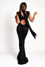 WIST DRESS BLACK