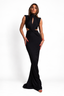 WIST DRESS BLACK