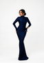 AMARA DRESS MIDNIGHT BLUE