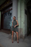 ONYX DRESS olive green - GardeRobe