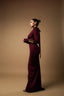 AURA DRESS BURGUNDY - GardeRobe