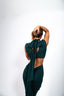 WIST DRESS JADE GREEN