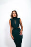 WIST DRESS JADE GREEN
