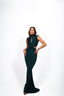 WIST DRESS JADE GREEN