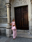 WIST DRESS BABY PINK - GardeRobe