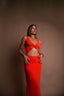 RAYA DRESS orange