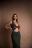 RAYA DRESS olive green
