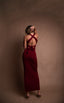 LIRA DRESS burgundy