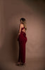 LIRA DRESS burgundy