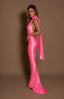 WET DRESS NEON PINK