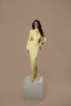 AURA DRESS LIGHT YELLOW