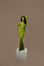AURA DRESS PISTACHIO