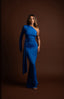 AMAYA DRESS blue - GardeRobe